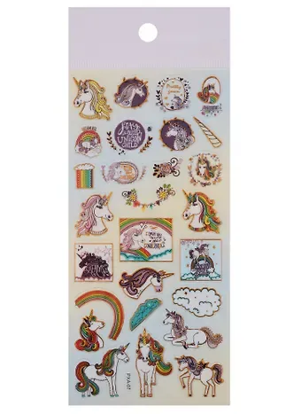 Наклейки PVC Unicorn