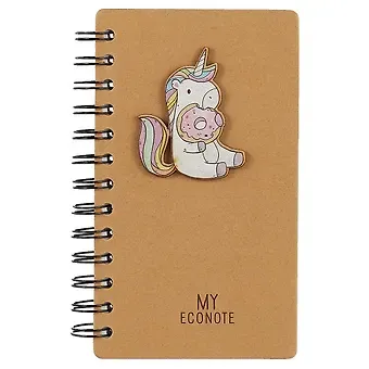 Записная книжка «My econote. Единорог с пончиком», 200 страниц