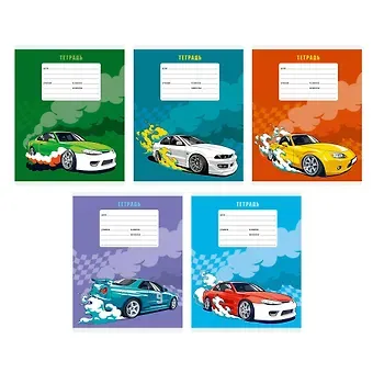 Тетрадь в линейку Listoff, 