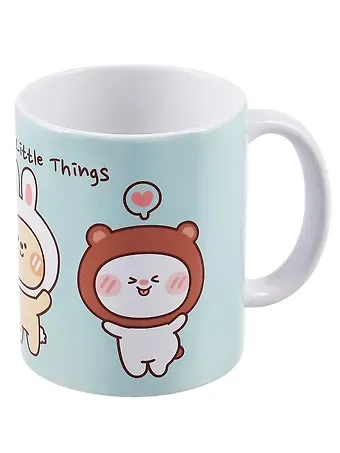 Кружка Kawaii Зверюшки (керамика) (330мл)