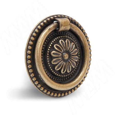 Ручка-капля бронза состаренная (WBH.5017.00A.00D1) зеркало в багетной раме evoform виньетка состаренная бронза 56 мм 60 4х60 4 см