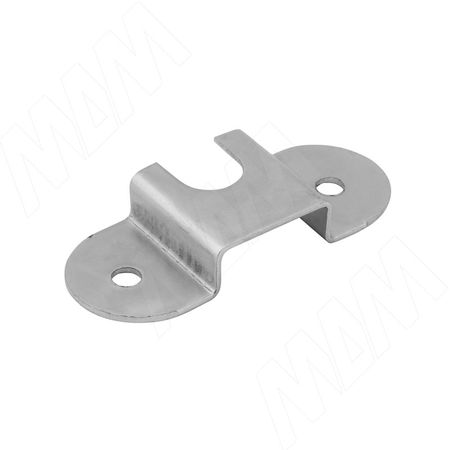 Ответная планка для замка 666, никель (A0015) hafele планка ответная для магнитного замка никель полированный 911 39 995