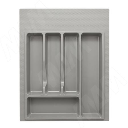 Лоток кухонный универсальный, для ящика с фасадом 450 мм, серый (73.45.GR) лицевая панель внутреннего ящика moovit mx для шкафа 1200 мм серый