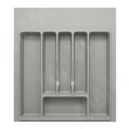 Лоток кухонный универсальный, для ящика с фасадом 500 мм, серый (73.50.GR) лицевая панель внутреннего ящика moovit mx для шкафа 1200 мм серый