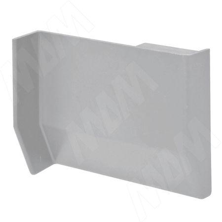 801 Заглушка для мебельного навеса, пластик, серая, левая (K013.C00L.901) k020 заглушка для мебельного навеса пластик белая левая k020 c00l 901 ru