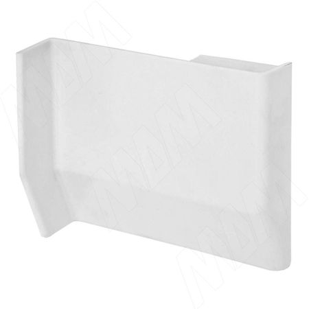 801 Заглушка для мебельного навеса, пластик, белая, левая (K013.C00L.911) k020 заглушка для мебельного навеса пластик белая левая k020 c00l 901 ru