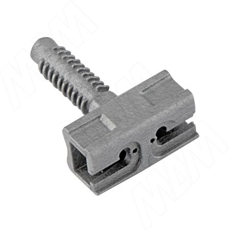 ZERO Скрытый фронтальный полкодержатель для деревянных полок толщиной от 18 мм с фиксацией (ZE01)