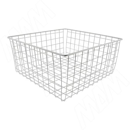 BASE Корзина сетчатая, 190х400х500 мм, металлик серебристый (КС194050)