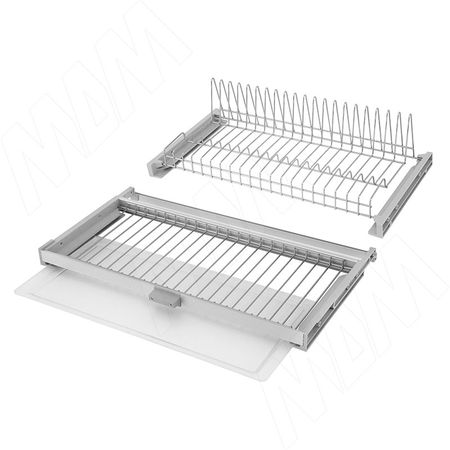 PARTNER Комплект посудосушителей с поддоном (сушилка для посуды), 600 мм, хром (ESL60PR) воздушный фильтр newone для бензопилы partner p350s