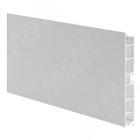 Цоколь пластиковый (высота 100, длина 4000 мм), алюминий матовый (10.0201R 4M) hafele поддон пластиковый матовый в шкаф на 600мм 544 16 074