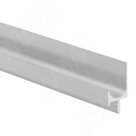 Профиль-ручка врезная для фасада 16/18мм, алюминий матовый (анод), L-3000мм (PH.RU07.3000.AL PR) профиль угловой для мебельного щита 4мм 60см матовый алюминий