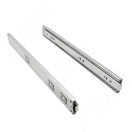 VEKTOR BS45 PUSH-TO-OPEN направляющие 500 мм, шариковые, h45, полн. выдвижения, с толкателем (1045-20PT)