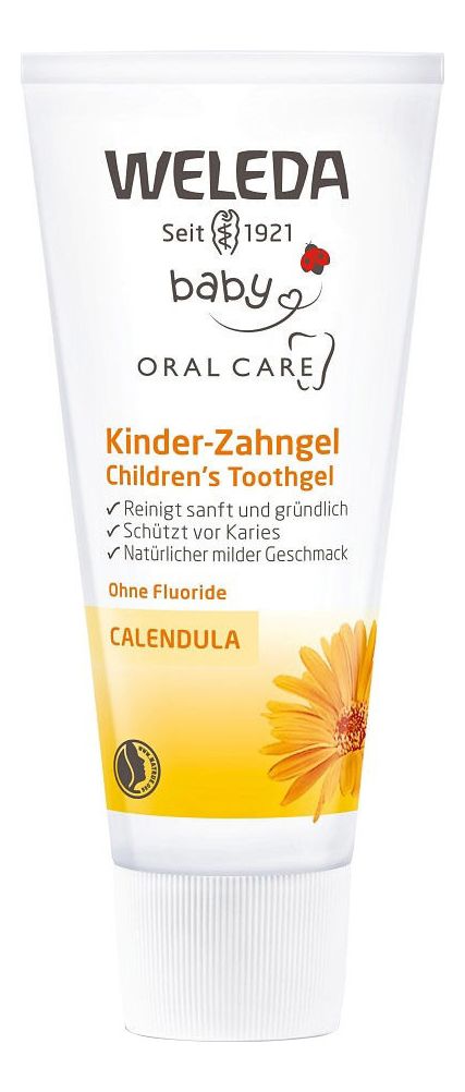 Детская зубная паста-гель с экстрактом календулы Children's Tooth Gel 50мл анна михайловна купырина kitten fluffy and tooth fairy котёнок пух и зубная фея мелов 200х240