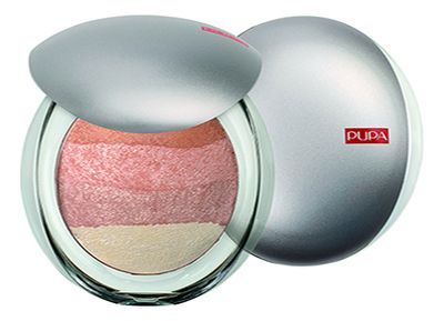 Румяна-пудра универсальная для лица и тела Luminys Baked All Over 9г: 05 Золотые полосы румяна пудра для лица pupa luminys baked all over со светоотражающими частицами тон 05 gold stripes