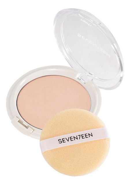 Компактная пудра для лица Natural Silky Transparent Compact Powder SPF15 10г: 7 Medium Caramel