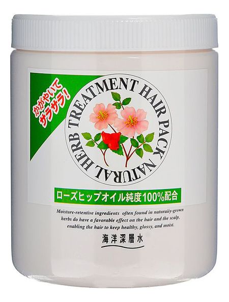 Маска для волос с маслом шиповника Natural Herb Treatment Hair Pack Rosehips 800мл шиповника плоды низковитаминные плоды цельные пачка 50г
