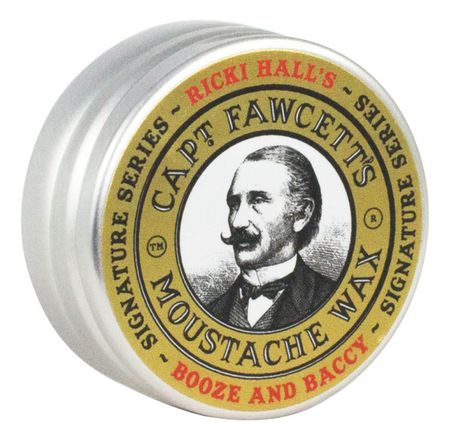 Воск для усов Ricki Hall's Booze & Baccy Moustache Wax 15мл