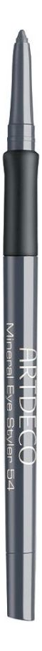 Минеральный карандаш для век Mineral Eye Styler 0,4г: 54 Mineral Dark Grey карандаш для глаз artdeco mineral eye styler минеральный тон 95