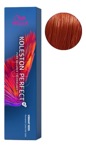 Стойкая крем-краска для волос Koleston Perfect Color Vibrant Reds 60мл: 77/43 Красная энергия