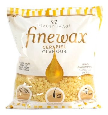 Пленочный воск для депиляции в гранулах c аргановым маслом Finewax Cerapiel Glamour 1000г