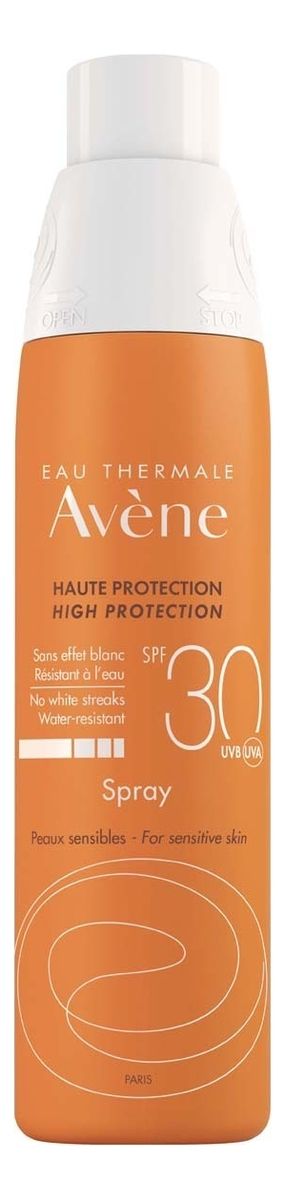 Солнцезащитный спрей для тела Peaux Sensibles Haute Protection SPF30 200мл спрей солнцезащитный активатор загара двухфазный spf30 capital ideal soleil vichy виши 200мл mb054523