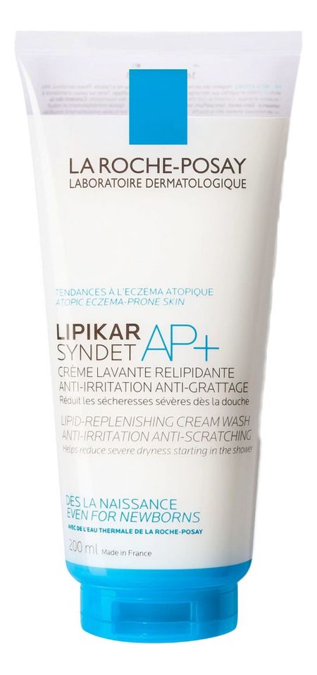 Очищающий крем-гель для лица и тела Lipikar Syndet AP+: Крем-гель 200мл крем гель легкий питательный очищающий xeracalm nutrition avene авен 200мл