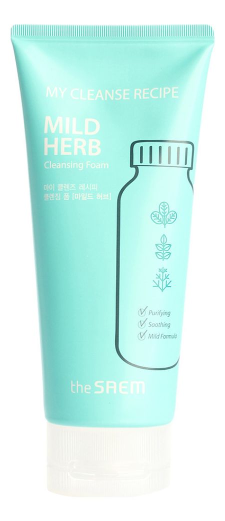 Пенка для умывания My Cleanse Recipe Mild Herb 150мл