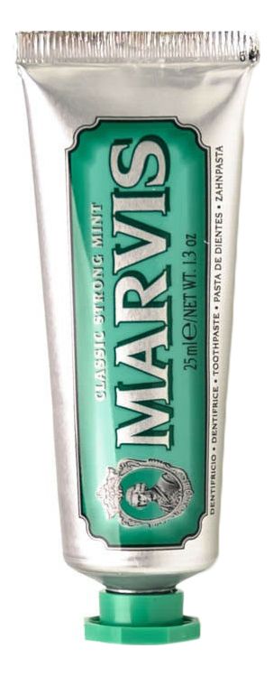 Зубная паста Классическая насыщенная мята Classic Strong Mint 25мл: Зубная паста 25мл мята перечная настойка 25мл