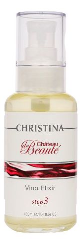 Масло-эликсир для лица на основе экстрактов винограда Chateau de Beaute Vino Elixir Step3 100мл либридерм стволовые клетки винограда крем эксперт для лица и шеи 50 мл разгл морщины