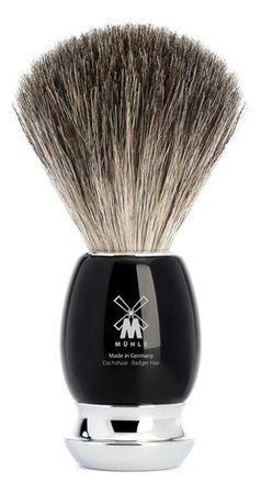 Помазок Черная смола Intro Vivo (натуральный барсучий ворс) барсукор барсучий жир капс 100