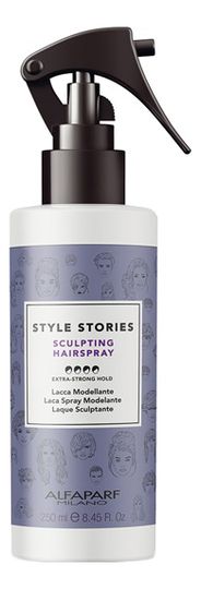 Скульптурирующий лак экстра сильной фиксации Style Stories Sculpting Hairspray 250мл эдит уортон the descent of man and other stories