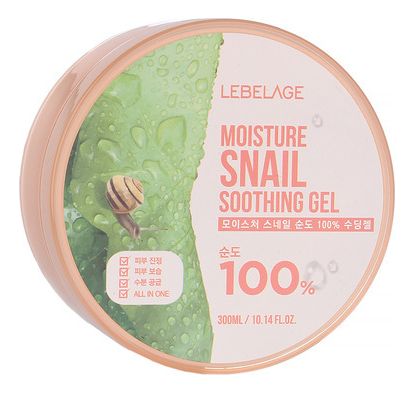 Увлажняющий гель для лица и тела с улиточным секретом Moisture Snail Soothing Gel 300мл кира фарди попаданец с секретом