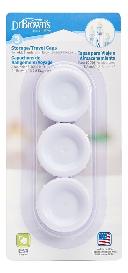 Крышка для бутылочки с узким горлышком Natural Flow 3шт