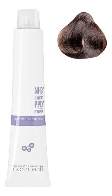 Стойкая безаммиачная крем-краска для волос Color Cosmedi 100мл: 6.99 Темное лесной орех блондин