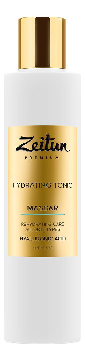 Увлажняющий тоник для лица с гиалуроновой кислотой Premium Masdar Hydrating Tonic 200мл
