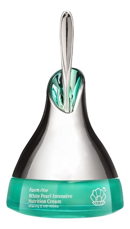 Крем для лица с жемчугом White Pearl Intensive Nutrition Cream 50г авен avene xeracalm nutrition молочко для лица и тела 400 мл для сухой и чувствит