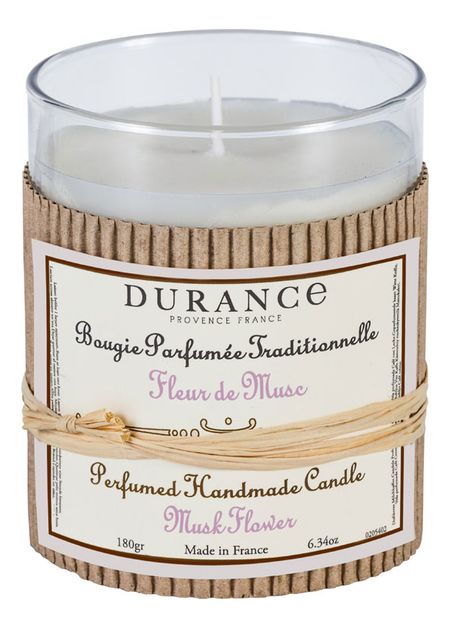 Ароматическая свеча Perfumed Handmade Candle Musk Flower 180г