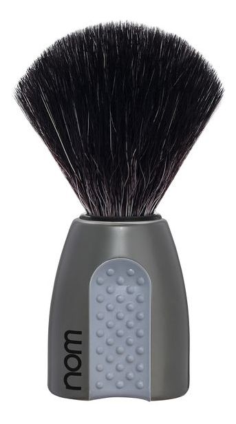 Помазок натуральный барсучий ворс Nom Erik (серый пластик) барсукор барсучий жир капс 100