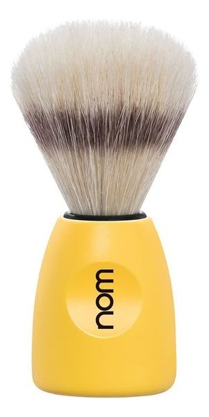 Помазок щетина кабана Nom Lasse (желтый пластик)
