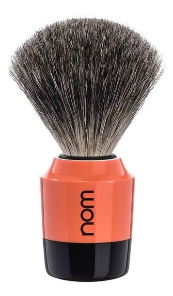 Помазок натуральный барсучий ворс Nom Marten (красный пластик) барсукор барсучий жир капс 100