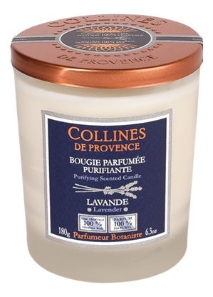 Ароматическая свеча Purifiante Lavande 180г lavande