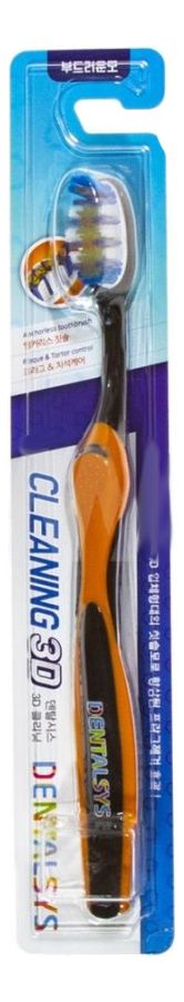 Зубная щетка Dental Clinic 2080 Dentalsys Cleaning 3D (в ассортименте) паста зубная kerasys dental clinic 2080 лечебные травы и биосоли 120г