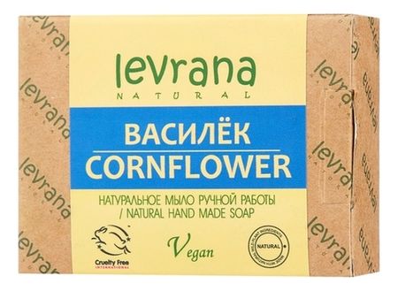 Натуральное мыло ручной работы Василек Cornflower Natural Hand Made Soap 100г скетчбук а5 80л hand made 100г м2 7бц