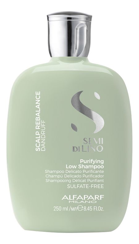 Очищающий шампунь для кожи головы Semi Di Lino Scalp Rebalance Dandruff Purifying Low Shampoo 250мл
