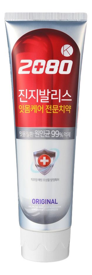 Зубная паста с экстрактом гинкго билоба Dental Clinic 2080 Original 100г гинкго билоба с свободный 20 таблетки 450мг 90шт