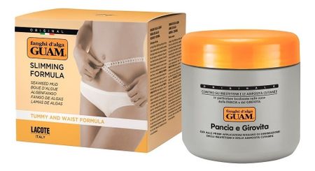 Маска антицеллюлитная для живота и талии Fanghi D'Alga Pancia e Girovita: Маска 500г