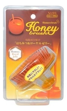 Массажер для кожи головы с медом и маточным молочком Honey Royal Jelly Shampoo Brush глютамин 3 ойл eqville с мумие маточным молочком 60 шт капсулы