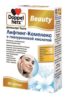 Лифтинг-комплекс с гиалуроновой кислотой Beauty 30 капсул бад пория фунго ши 60 капсул