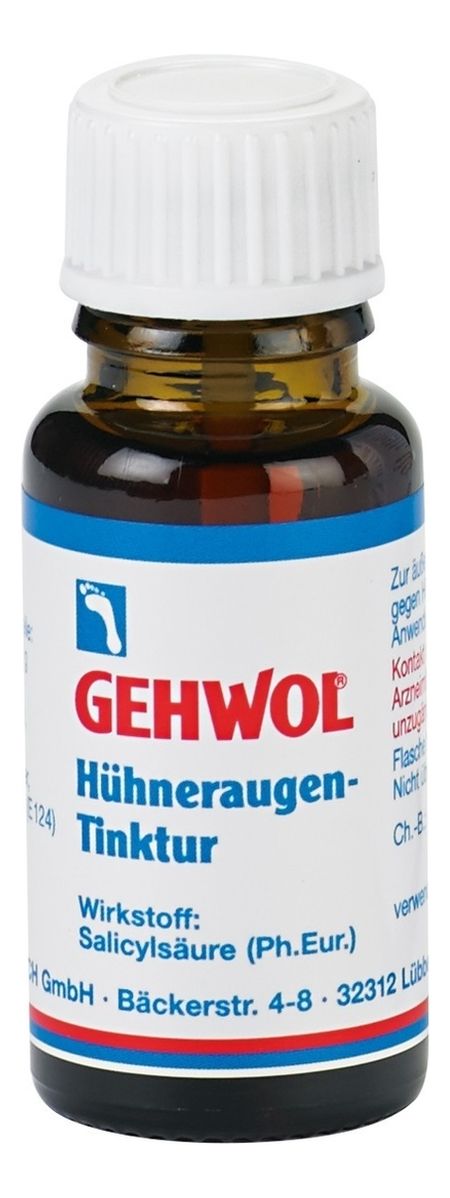Мозольная настойка Huhneraugen Tinktur 15мл лимонника семяна настойка 25мл