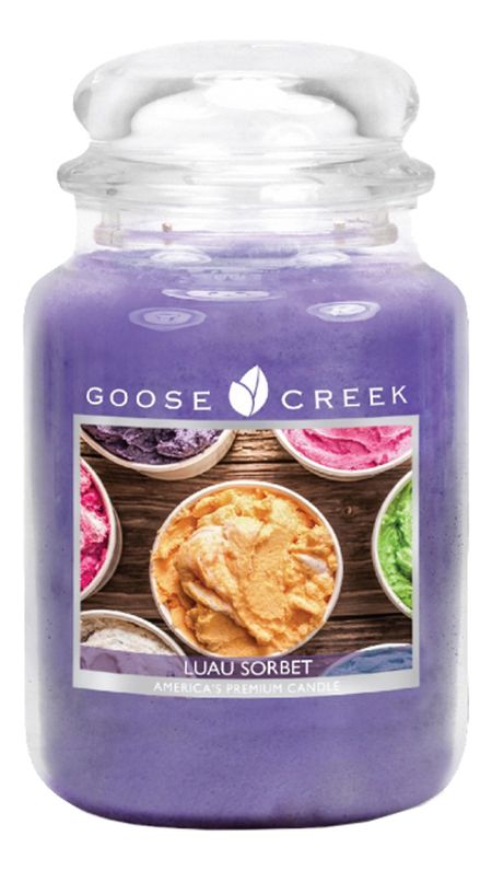 Ароматическая свеча Luau Sorbet (Фруктовое мороженое): свеча 680г искусственные гавайские венки leis luau
